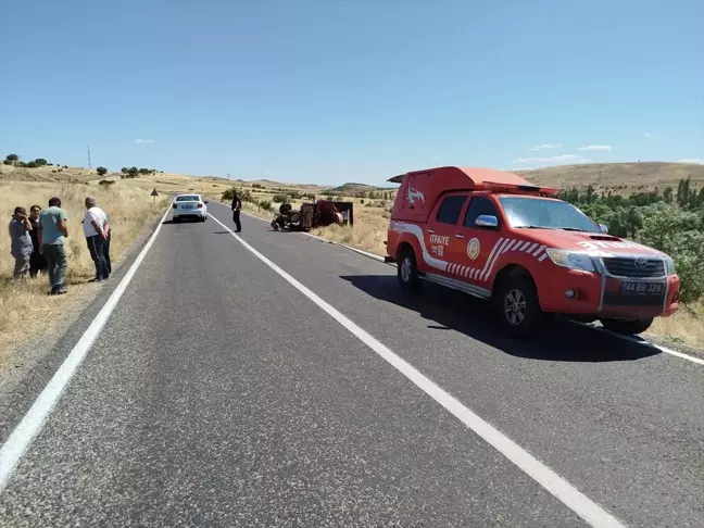 Malatya'da Tarım Aracı Devrildi: 1 Ölü, 1 Yaralı