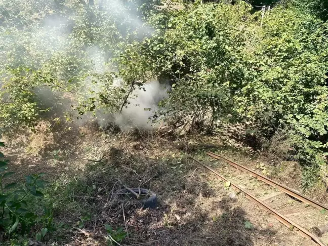 Zonguldak'ta Ruhsatsız İşletilen Maden Ocağında Kömür ve Ray Ele Geçirildi