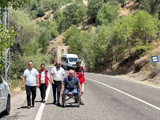 Engelli Vatandaş Munzur Vadisini Gezdi