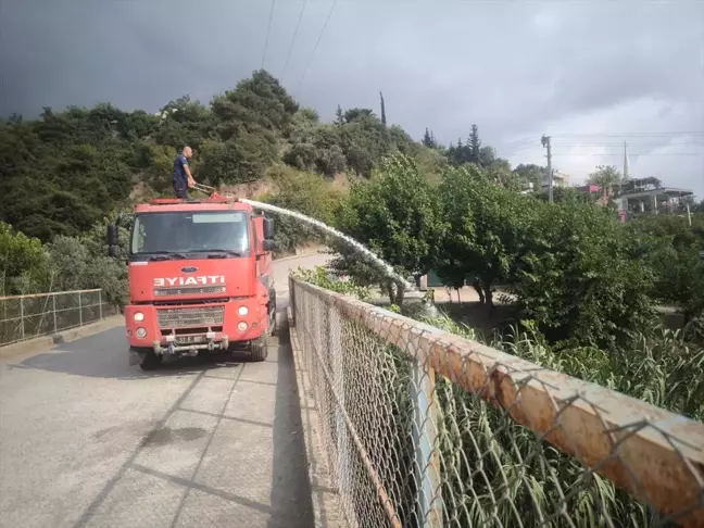 İskenderun'da çıkan yangın söndürüldü