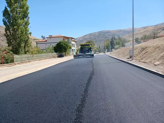 Yahyalı Belediyesi ilçe merkezinde 3 bin 850 metre asfalt yol tamamlandı