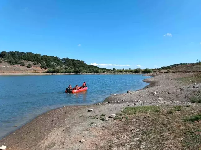 Bilecik'te kayıp adam için sualtı arama çalışmaları devam ediyor