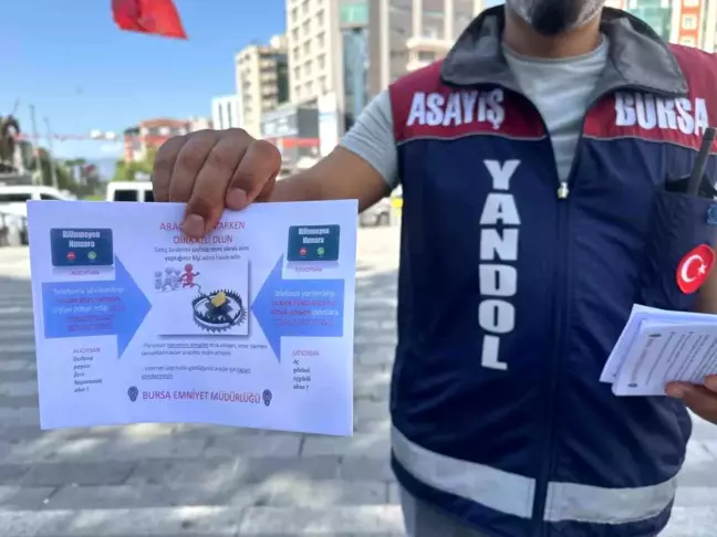Bursa'da Dolandırıcılık Olaylarına Karşı Bilgilendirme