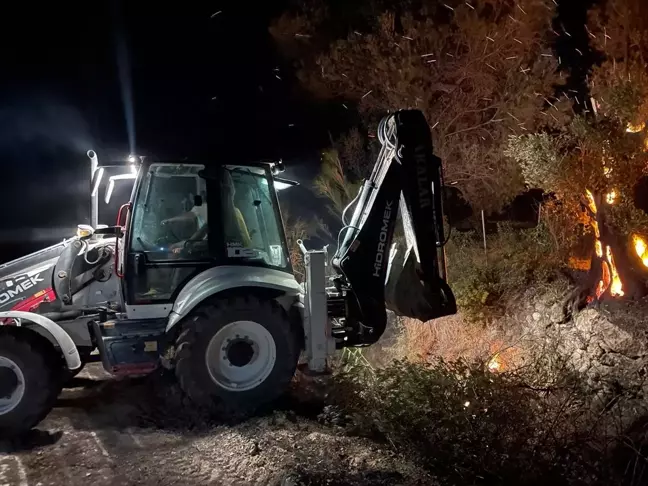 İzmir Karaburun'da Orman Yangını Kontrol Altına Alındı