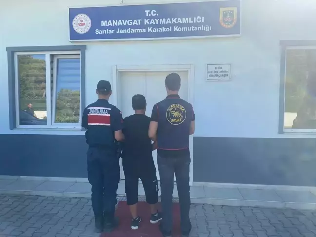 Manavgat'ta hakkında kesinleşmiş müebbet hapis cezası olan hükümlü yakalandı