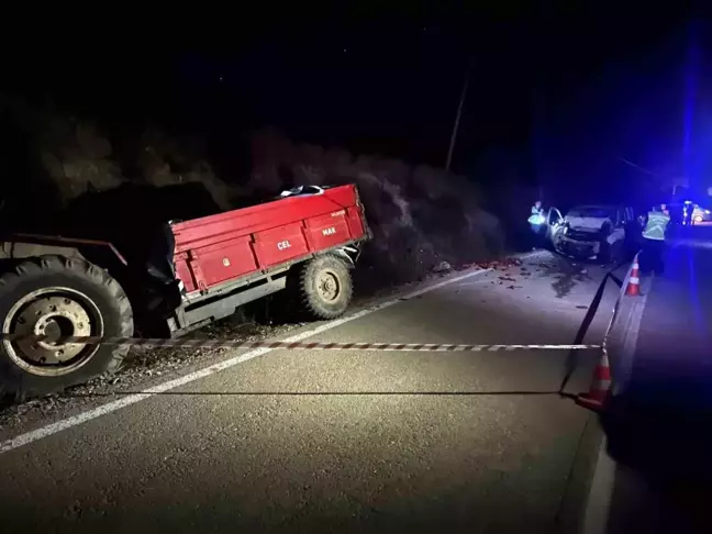 Balıkesir'de trafik kazasında 1 kişi hayatını kaybetti