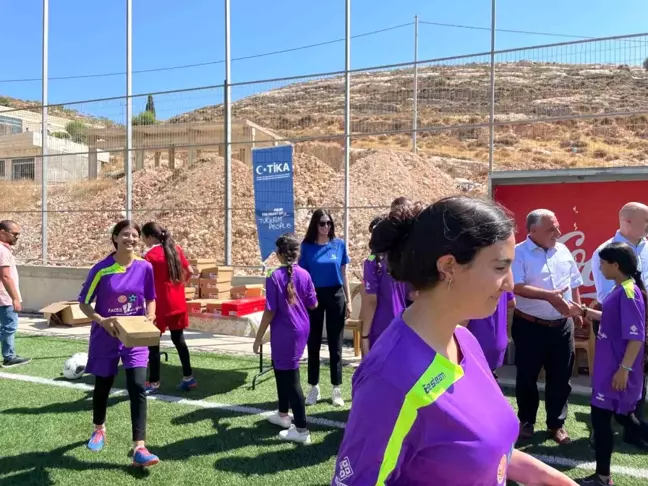 TİKA, Filistin'de Çocuklar İçin Okul Sonrası Sportif Gelişim Projesi Başlattı