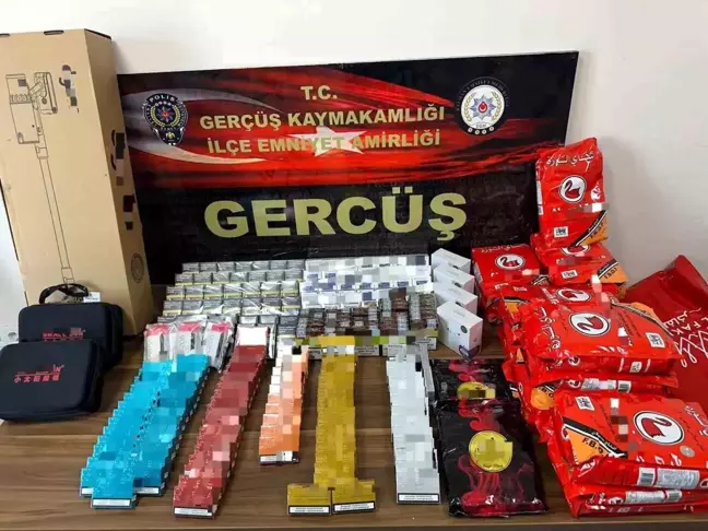 Batman'da Gümrük Kaçağı Ürünler Ele Geçirildi