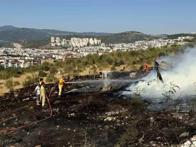 Bursa'da çocukların oyunu orman yangınına dönüştü