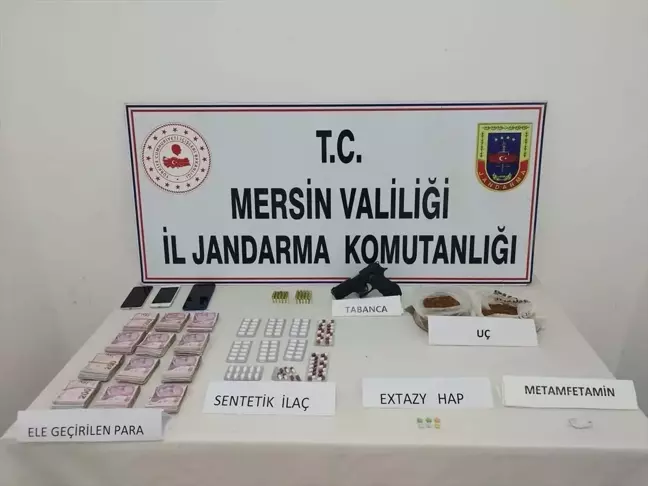 Mersin'de Uyuşturucu Operasyonunda 2 Şüpheli Tutuklandı