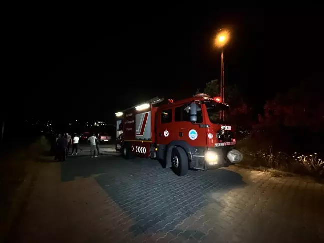 Kayseri'de havai fişekten çıkan yangın söndürüldü