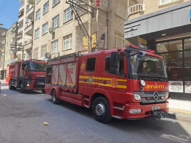 Diyarbakır'da bir evde çıkan yangın hasara neden oldu