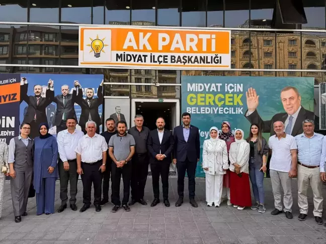 AK Parti Mardin İl Başkanı Mehmet Uncu İlçeleri Ziyaret Etti