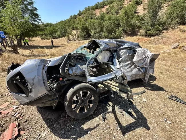 Tunceli'de kaza: 2 ölü, 6 yaralı