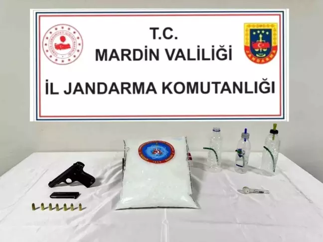 Mardin'de SİHA destekli uyuşturucu operasyonunda 2 şahıs tutuklandı