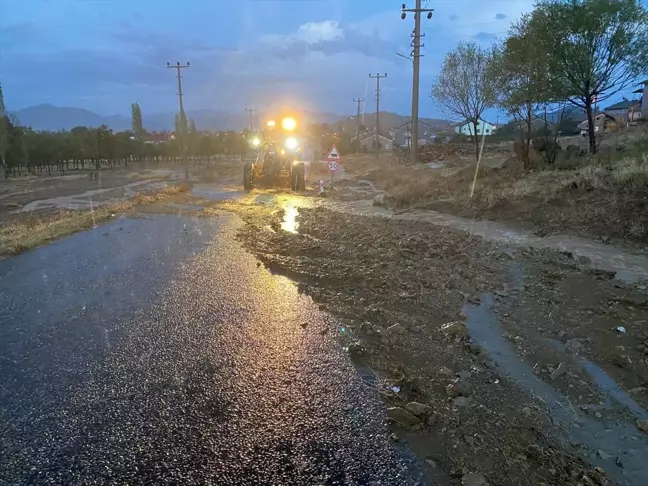 Seydişehir'de Şiddetli Yağışlar ve Su Baskınları