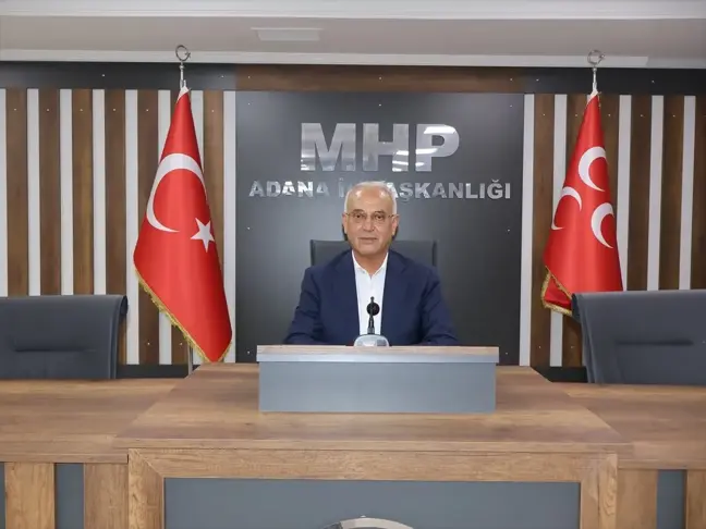 MHP Adana İl Başkanı Yusuf Kanlı 30 Ağustos Zafer Bayramı'nı Kutladı