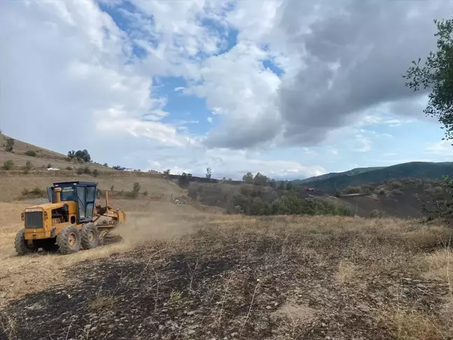 Tokat Almus'ta Orman ve Anız Yangını