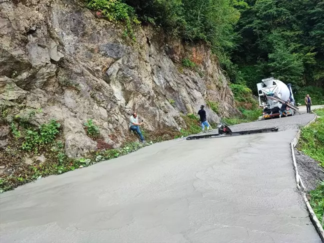 Trabzon Büyükşehir Belediyesi Yol Yapım ve Bakım Çalışmaları