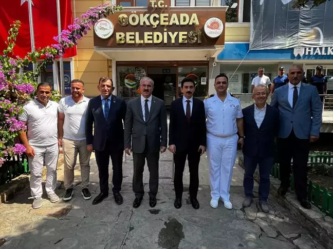 Çanakkale Valisi Gökçeada'da Yöneticiler ve Vatandaşlarla Buluştu