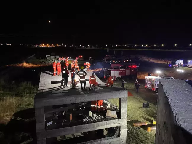 Erzincan'da Gerçeği Aratmayan Deprem Tatbikatı