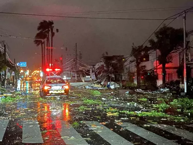 Japonya'ya ulaşan Shanshan Tayfunu en az 54 kişiyi yaraladı, 1 kişi kayboldu