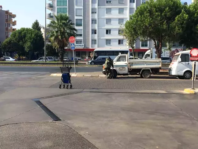 Aydın'da şüpheli çanta paniği