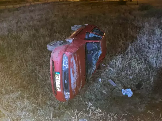 Konya'da trafik kazası: 3 kişi yaralandı