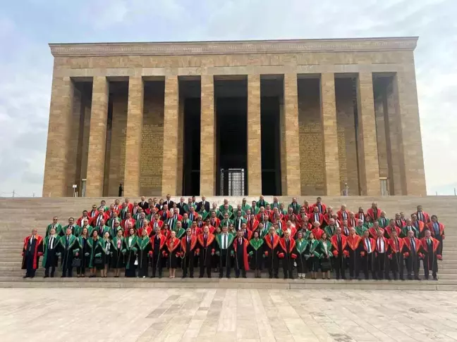 Yargıtay Başkanı Ömer Kerkez Anıtkabir'i ziyaret etti