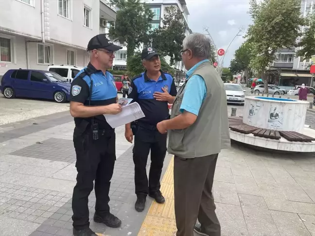 Samsun'da Toplum Destekli Polislik Bilgilendirme Faaliyeti