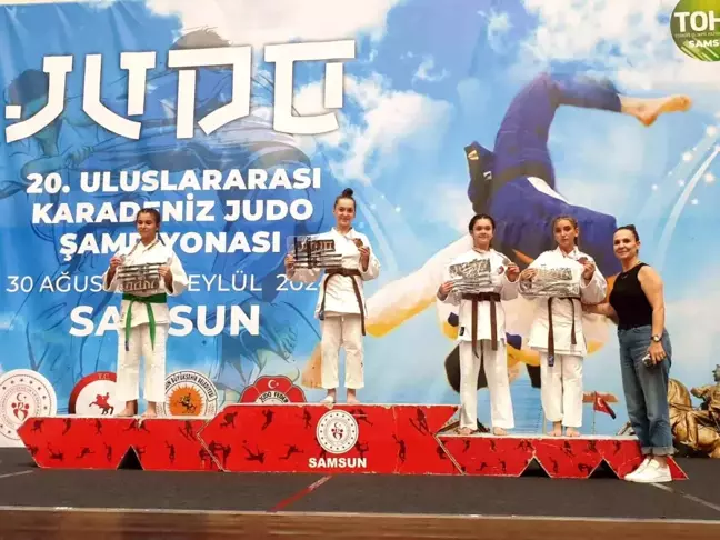 Düzceli Sporcular 20. Karadeniz Judo Turnuvası'nda 15 Madalya Kazandı