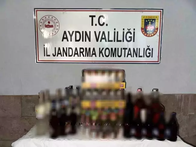 Aydın'da Bandrolsüz İçki Operasyonu