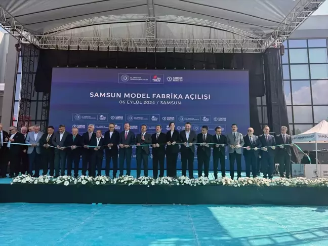 Bakan Kacır, Samsun Model Fabrika'nın Açılışında Dijital Dönüşüm Destek Programını Anlattı