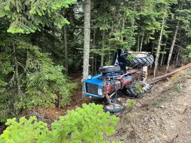 Kastamonu'da traktör kazası: Sürücü hayatını kaybetti