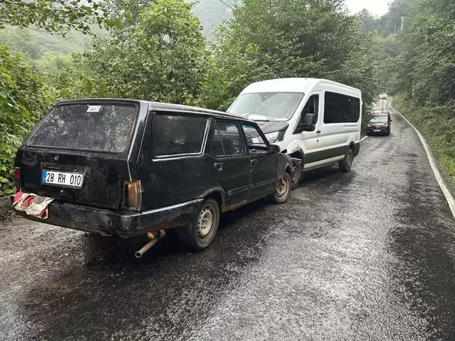 Görele'de trafik kazası: 3 kişi yaralandı