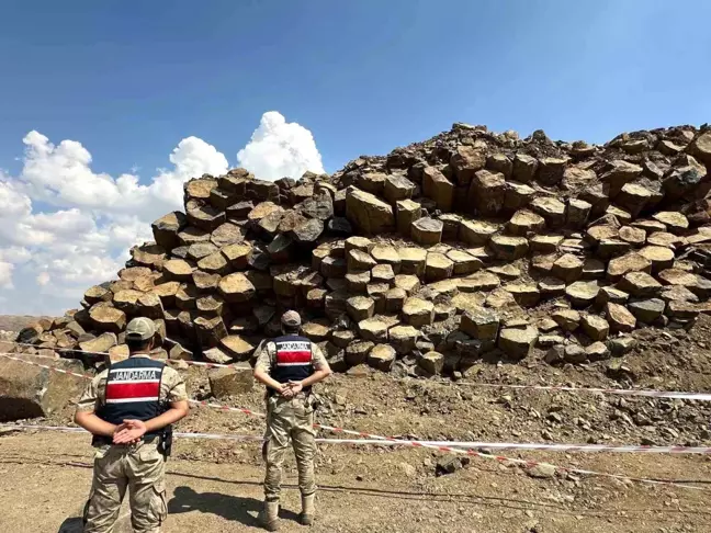 Şanlıurfa'da Bazalt Sütunları Koruma Altına Alındı