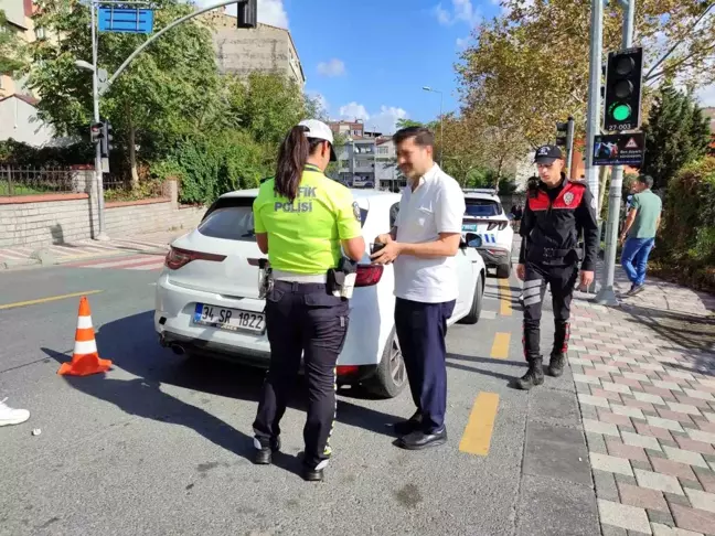 İstanbul'da okul önlerinde araç denetimi yapıldı