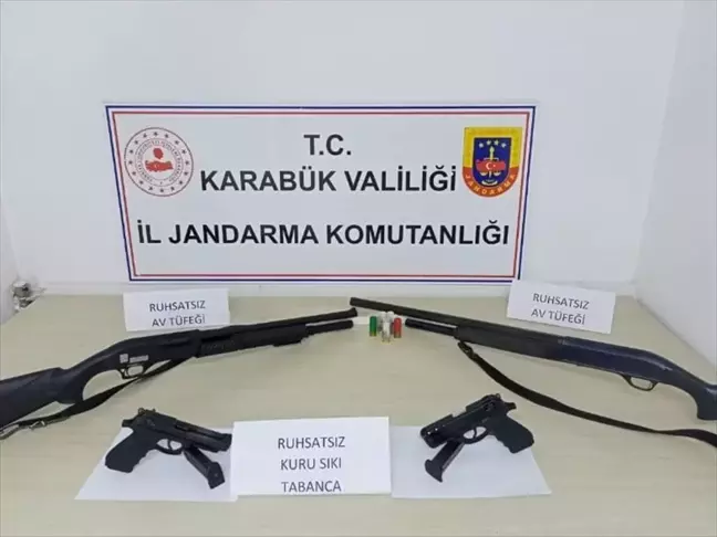 Karabük'te düğünde havaya ateş açanlara para cezası