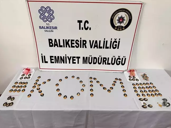 Balıkesir'de sahte bilezik ve altın operasyonu: 4 şüpheli gözaltına alındı