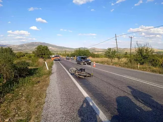 Denizli'de motosiklet kazası: Sürücü hayatını kaybetti