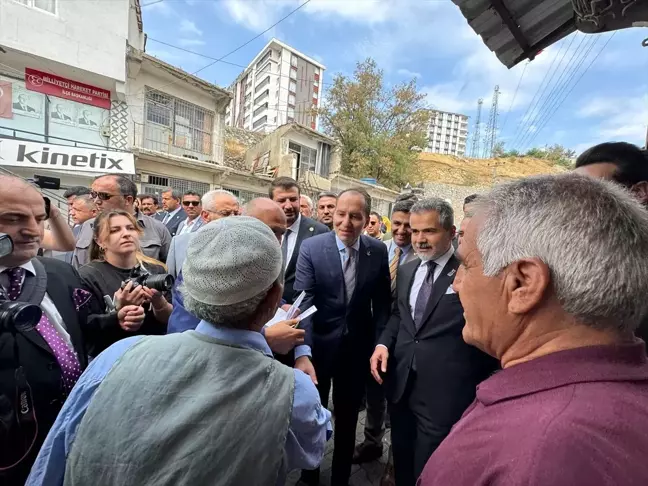 Fatih Erbakan Elazığ'da Esnaf Ziyareti ve Belediye Görüşmeleri Yaptı