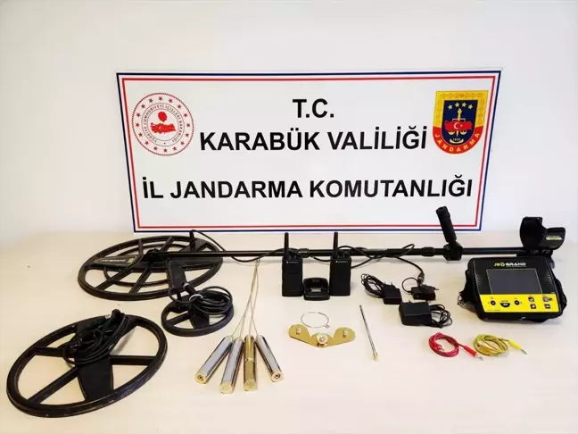 Safranbolu'da Kaçak Kazı Yapan 5 Kişi Gözaltına Alındı