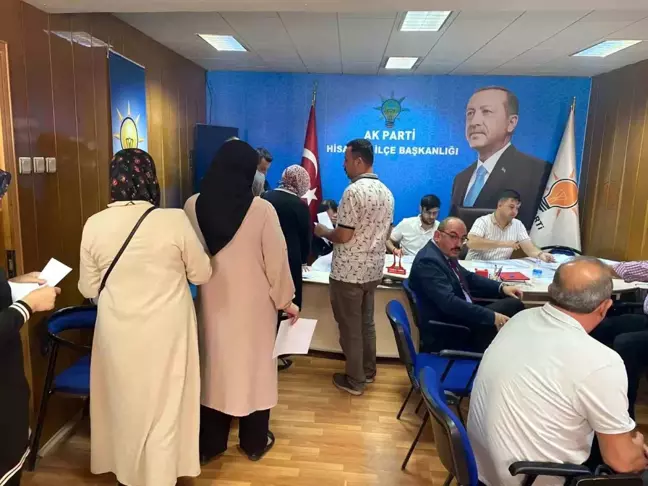 AK Parti Hisarcık İlçe Teşkilatı Delege Seçimlerini Tamamladı