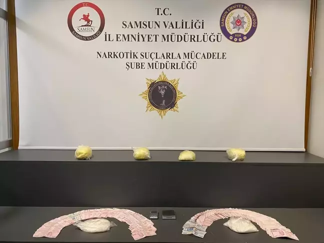 Samsun'da Uyuşturucu Operasyonu: 4 Kilogram Ele Geçirildi