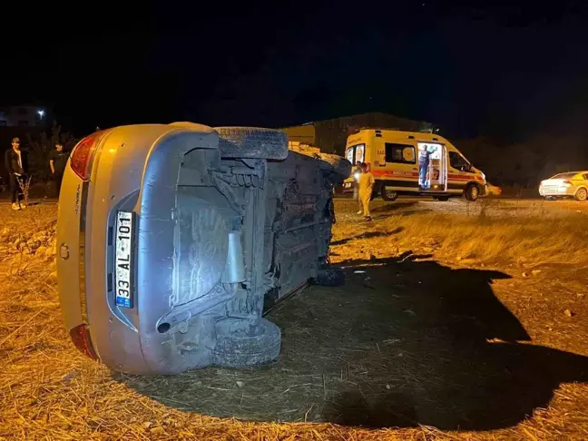 Adıyaman'da Otomobil Takla Attı: 1 Yaralı