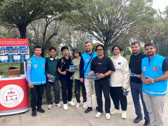 Afyonkarahisar'da Yeni Eğitim Yılı İçin Karşılama Standı Açıldı