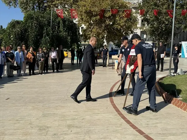 Tekirdağ'da İtfaiye Haftası Töreni Düzenlendi