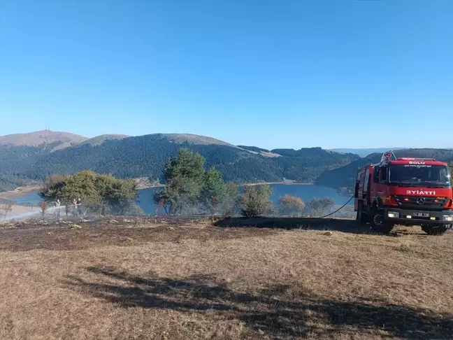 Abant Gölü Milli Parkı'nda Yangın Söndürüldü