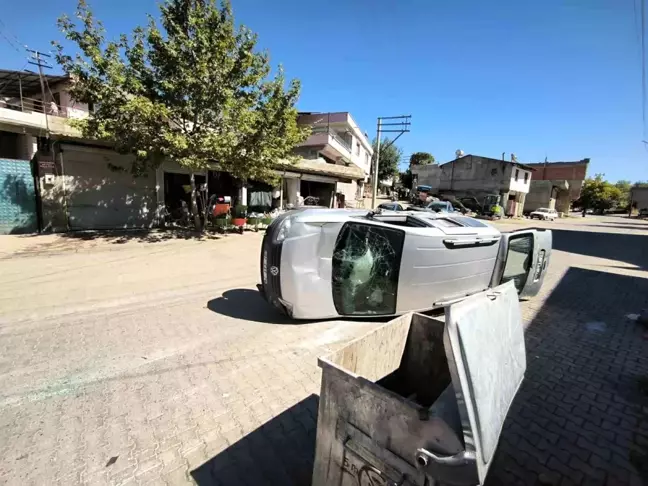 Adıyaman'da Hafif Ticari Araç Takla Attı: 1 Yaralı