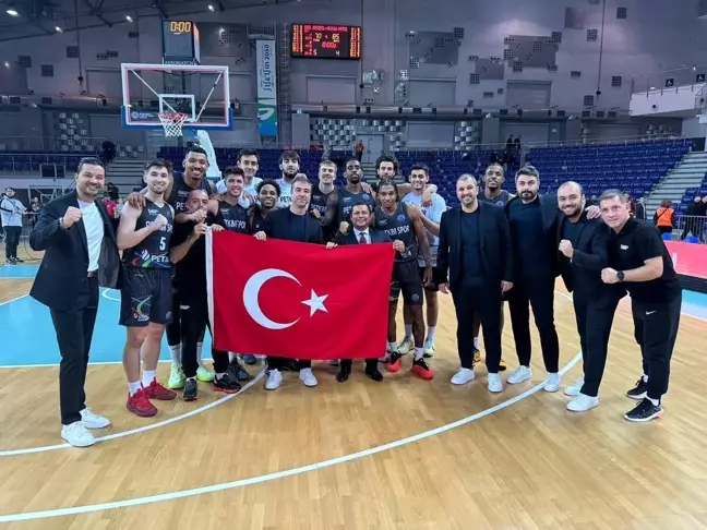 Aliağa Petkimspor, Basketbol Şampiyonlar Ligi'ne galibiyetle başladı